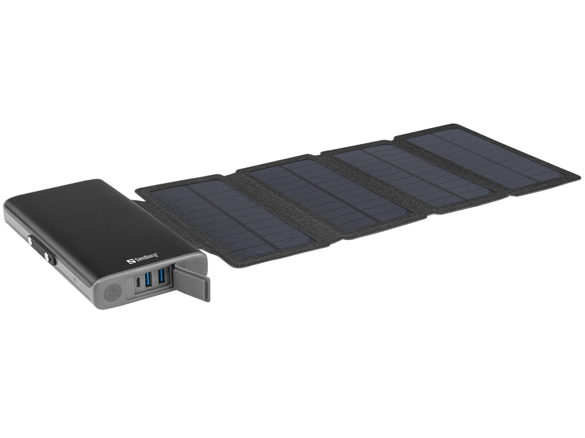 Sandberg – Solar 4-PANEL Powerbank 25000