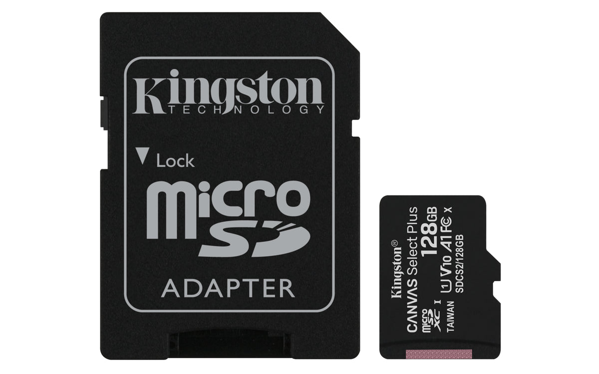 Kingston Memory Card 128GB Microsdxc Can