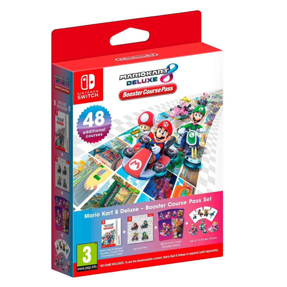 Mario Kart 8 Deluxe + Pass Circuits additionnels – Nintendo Switch