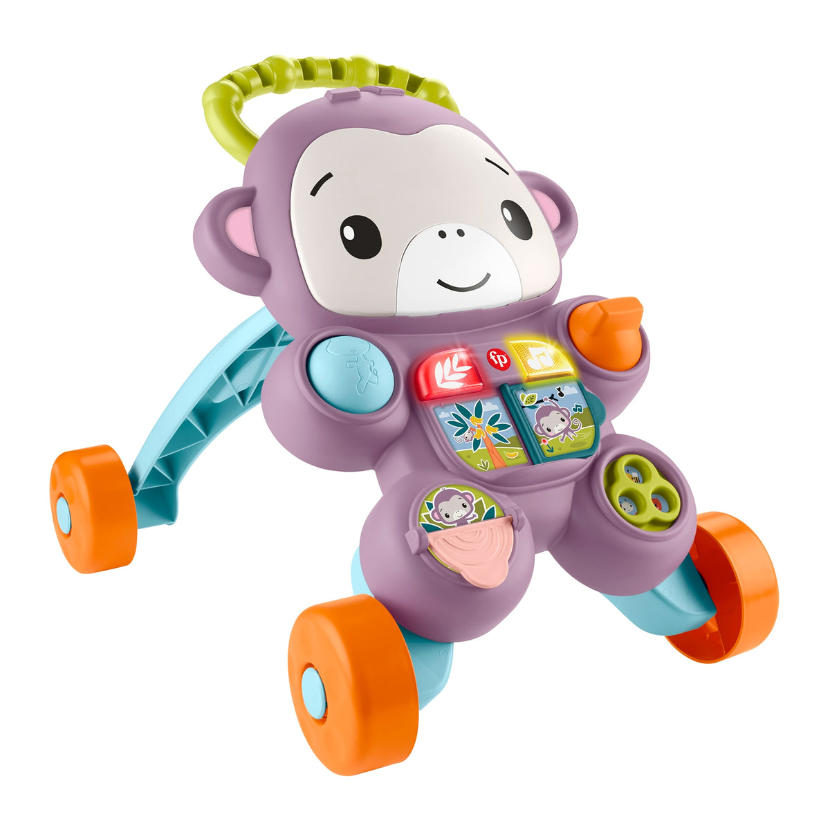 Mattel – Trotteur du Singe Violet Fp