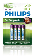 Philips – Rechargable Batttery Aaa Nimh 1000MAH Se