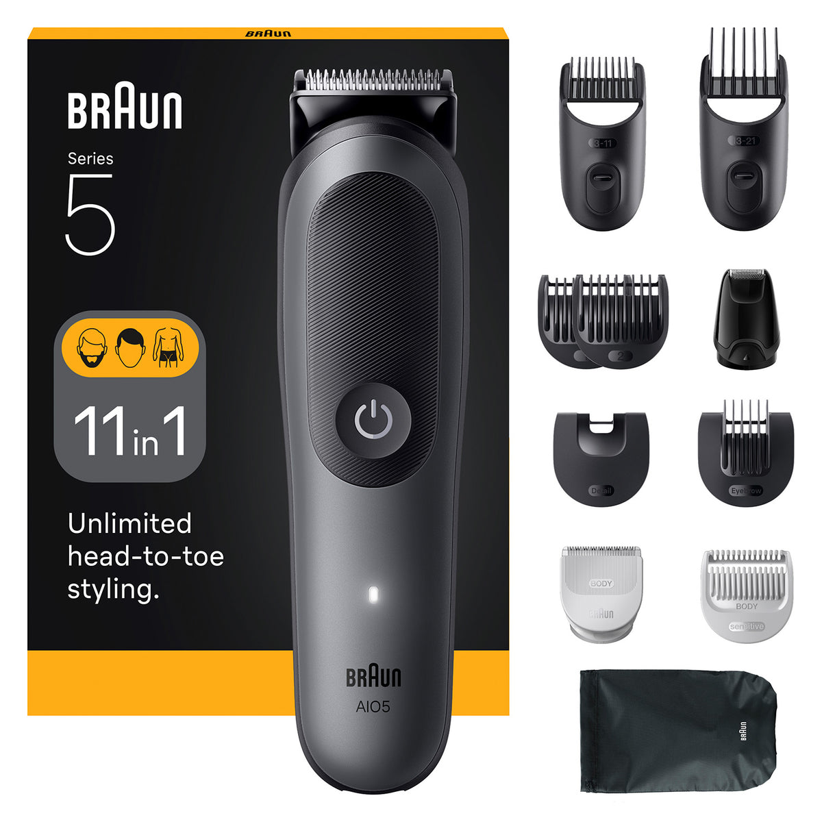 Braun – AIO5560 Tondeuse AIO5560