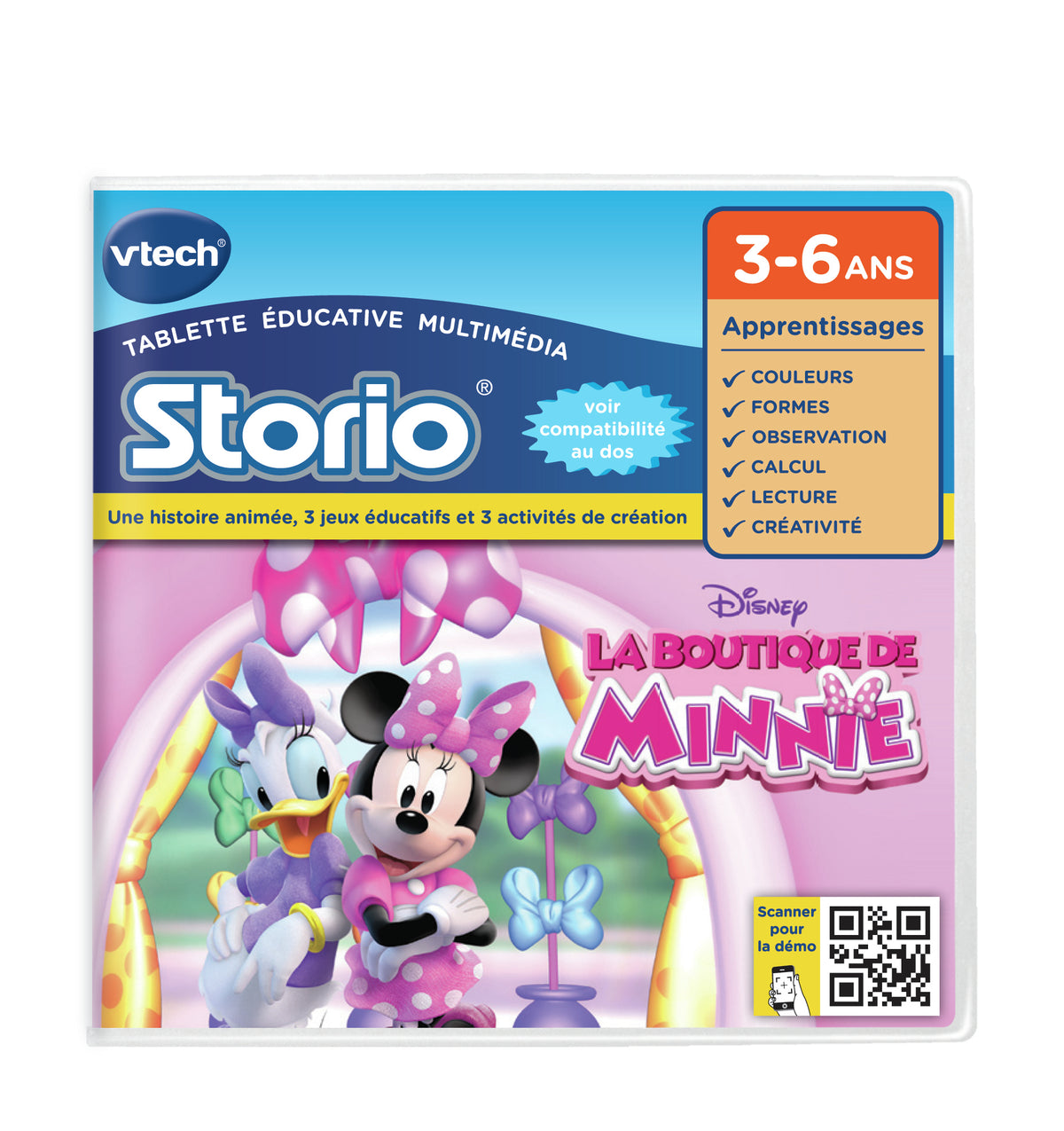 Vtech – Jeu Storio 2 Minnie