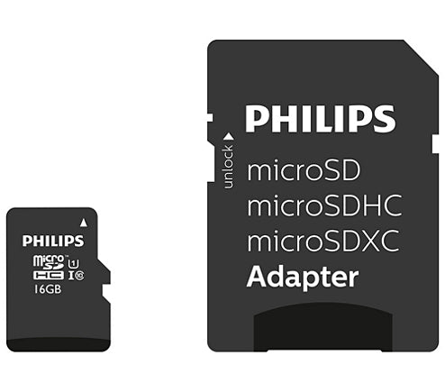 Philips – SD Hc 16GB Adapt