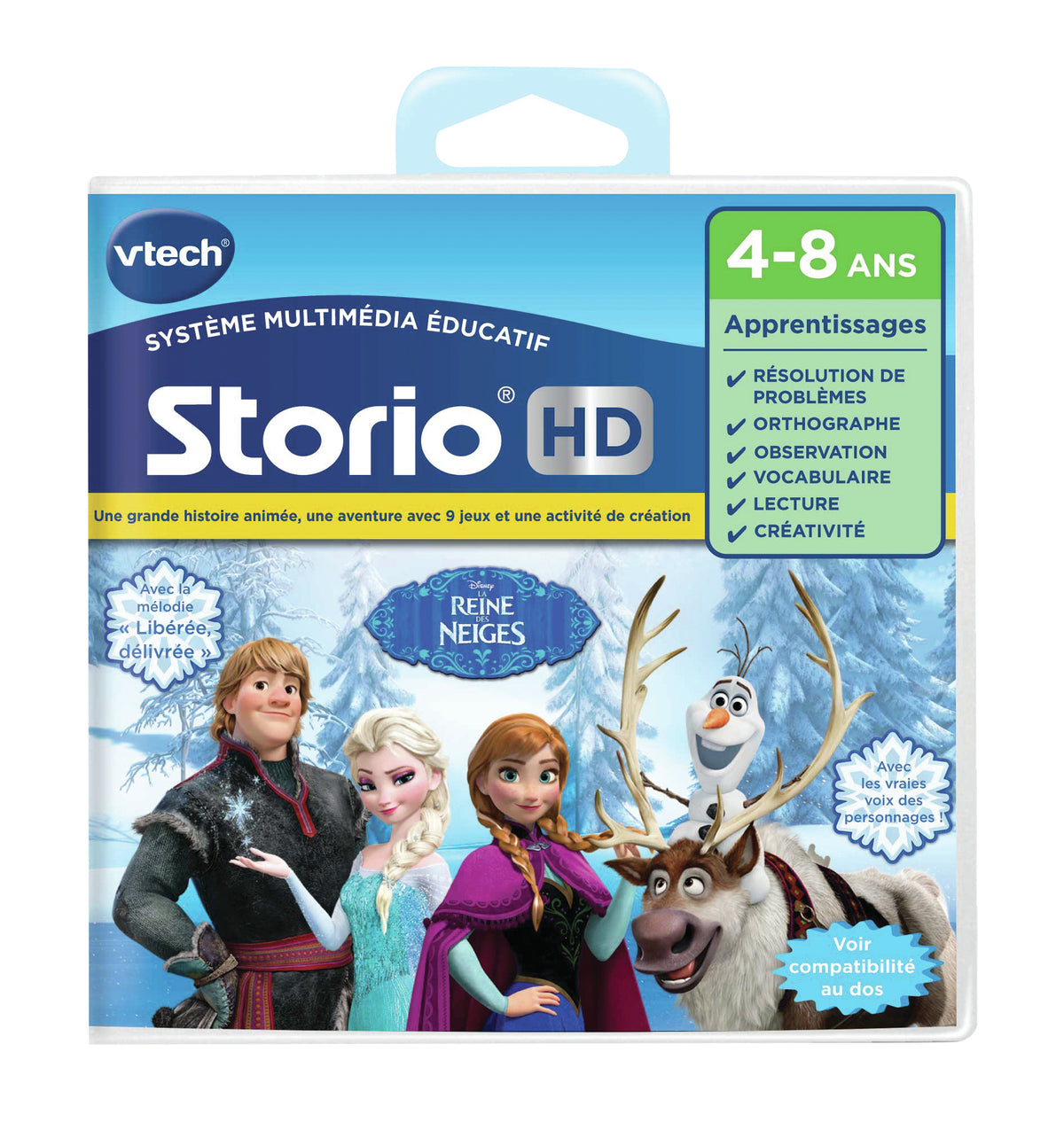 Vtech – Jeu HD Storio Reine des Neiges