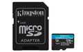 Kingston Memory Card 128GB Microsdxc Can
