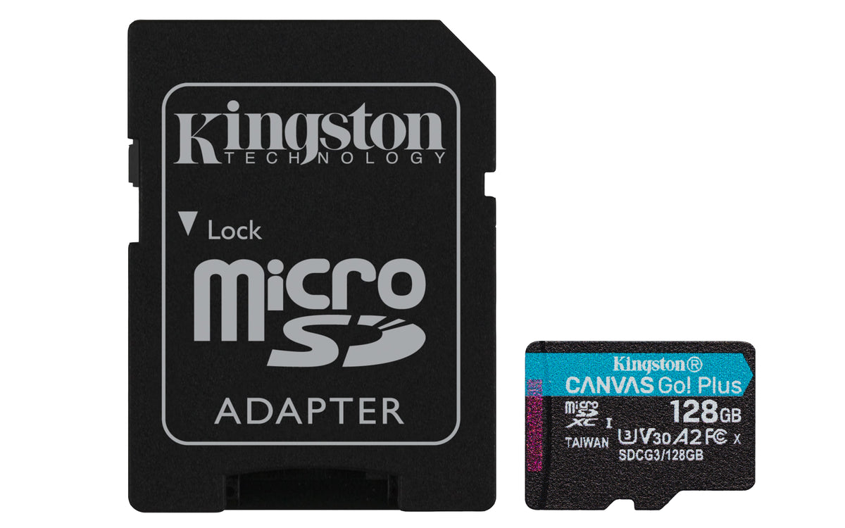 Kingston Memory Card 128GB Microsdxc Can