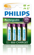 Philips – X4 Rech Aa 2600MAH
